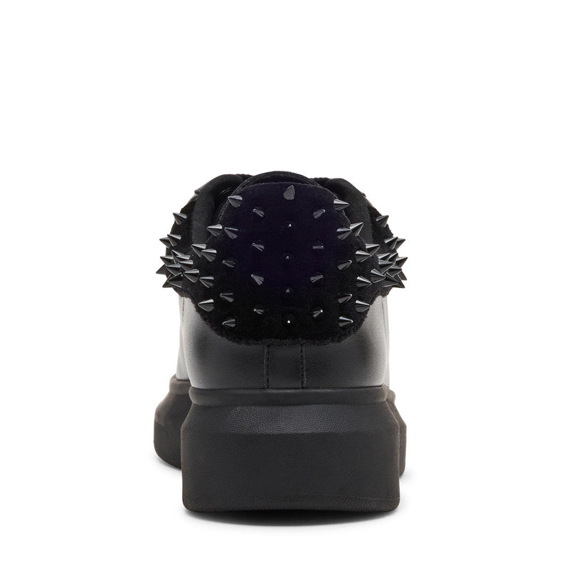 Frost Men's Black Velvet Sneakers - view 2