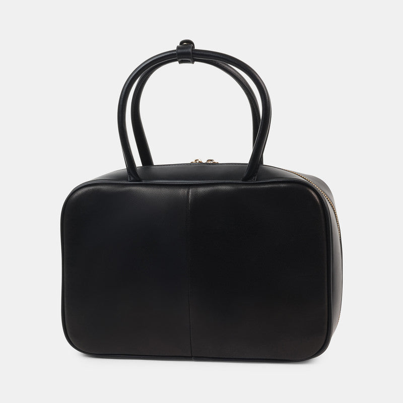 Steve Madden Harlowe Women's Black Shoulder Bag with structured profile - view 2