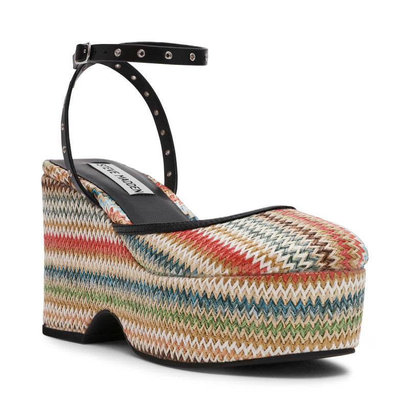 Steve Madden Kosmic Multi Raffia Women's Wedges, featured product view