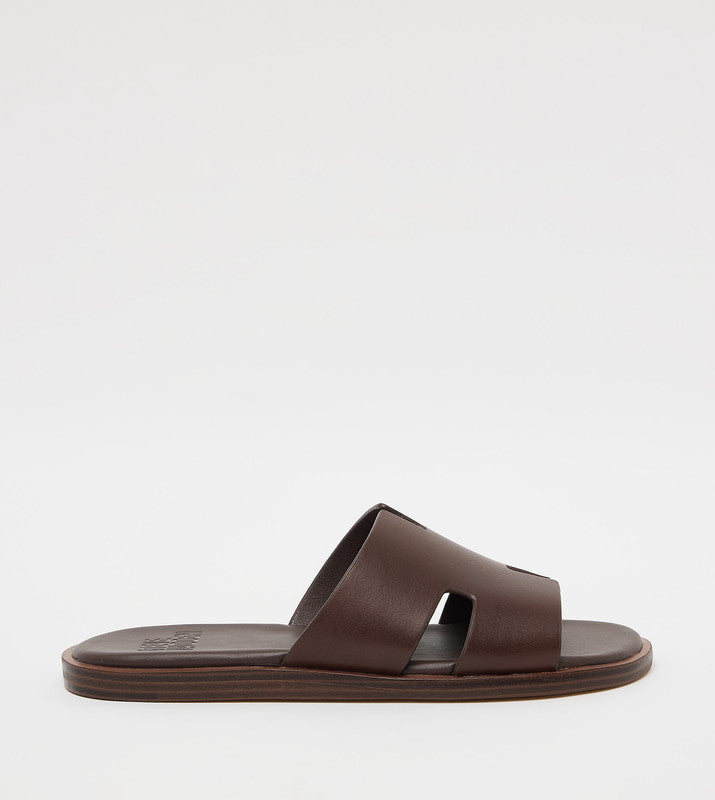 Leon Dark Brown Men's Casual Sandals