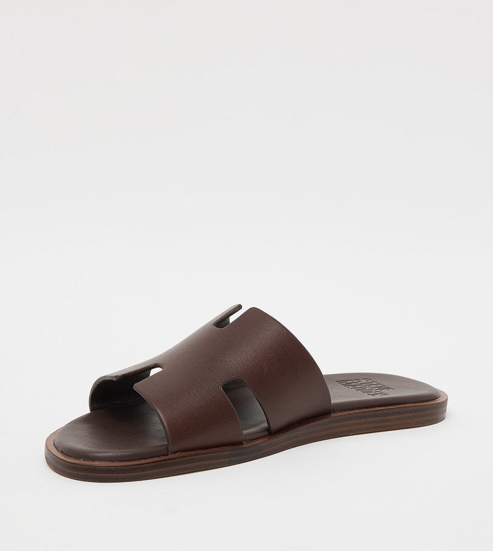 Leon Dark Brown Men's Casual Sandals - view 2