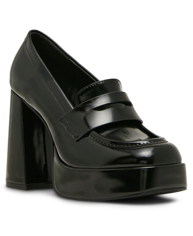 Rudyyy Women's Black Heeled Sandals BLACK BOX — front view