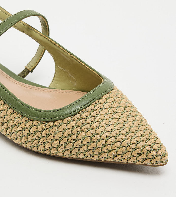 Mallory Dark Olive Women's Flats - view 5