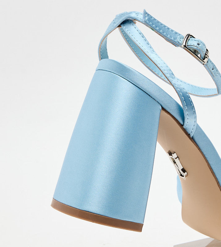 Meladi Blue Women's Heel Sandals - view 6