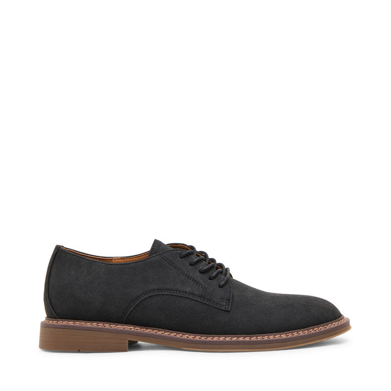 Steve Madden Mmylen Men's Black Lace-Up Shoes - outer side profile - view 3