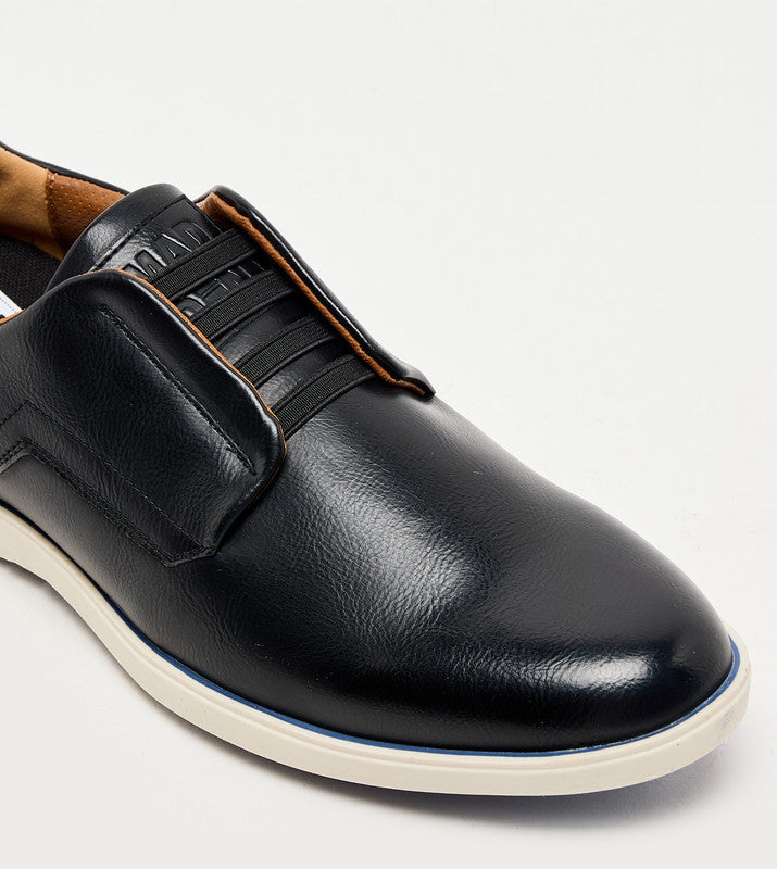 Mnorman Black Men's Slip On Casual Shoes - view 6