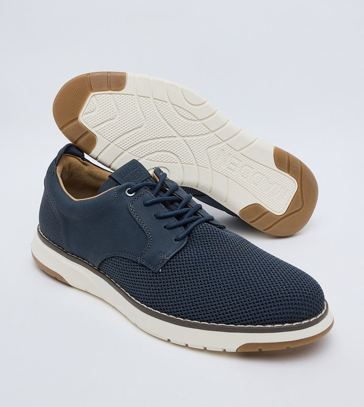 Mrory Blue Lace-up Shoes - view 5
