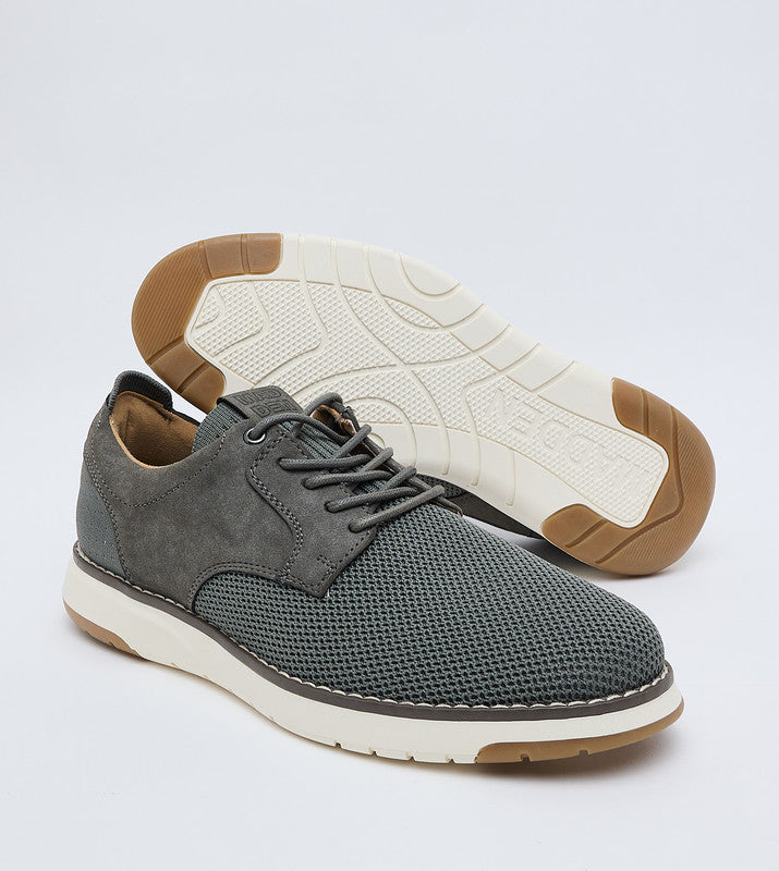 Mrory Grey Lace-up Shoes - view 5