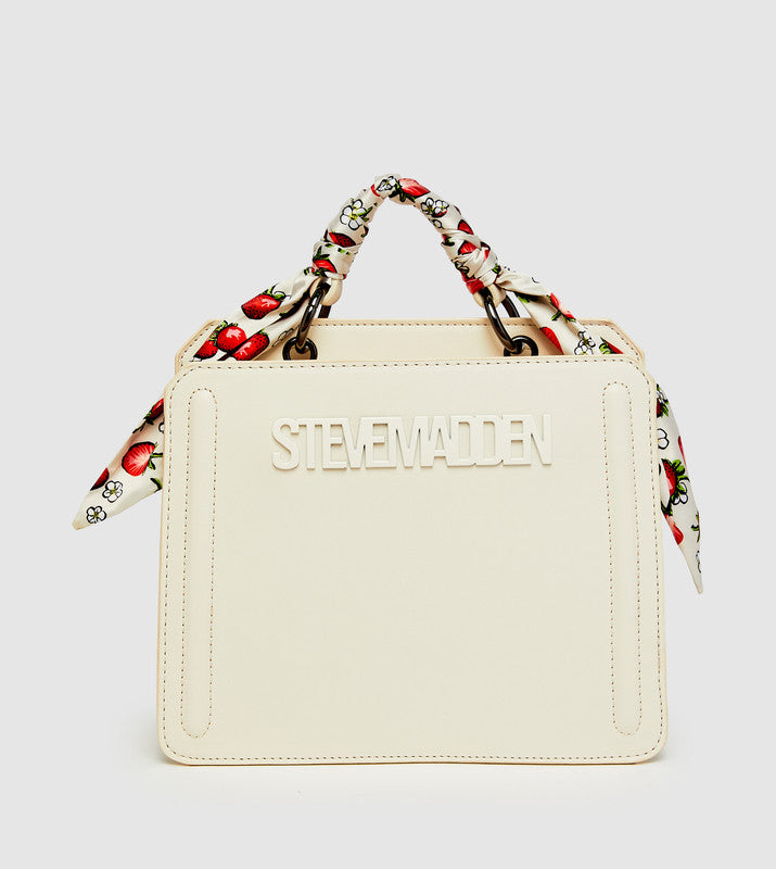 Beige Women's Shoulder Bag — side view