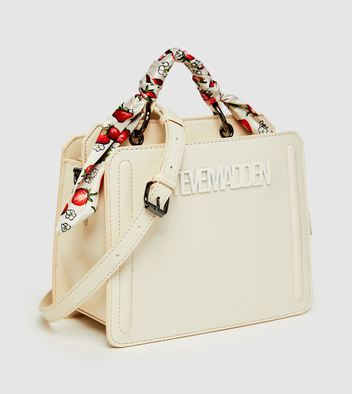 Beige Women's Shoulder Bag — detail view