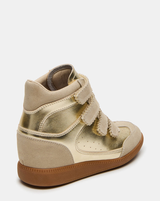 Mustang Women's Gold Sneakers - view 3