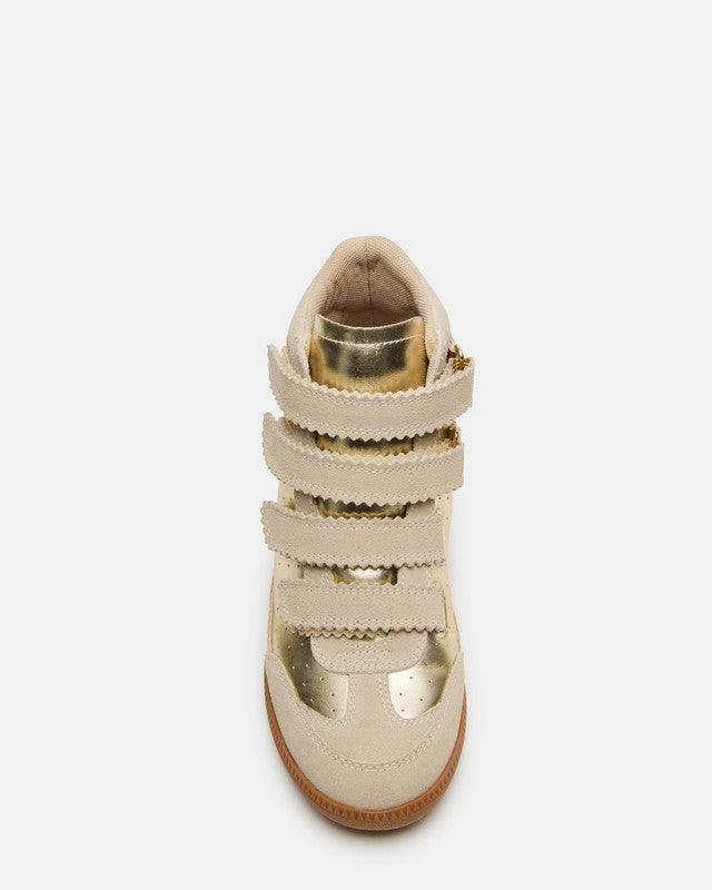 Mustang Women's Gold Sneakers - view 4