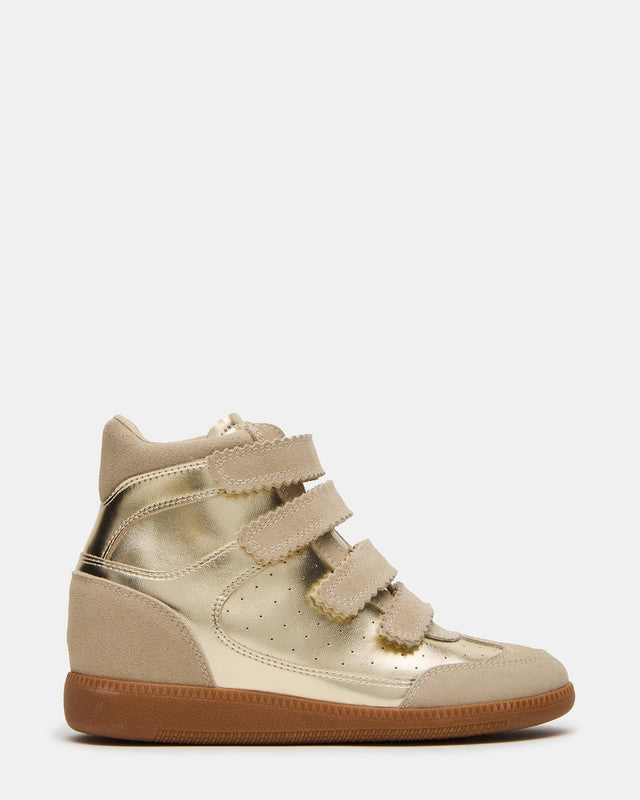 Mustang Women's Gold Sneakers — alternate view 6