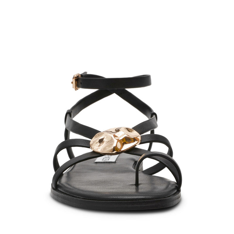 Napa Valley Black Women's Flat-Casual Sandals - view 4