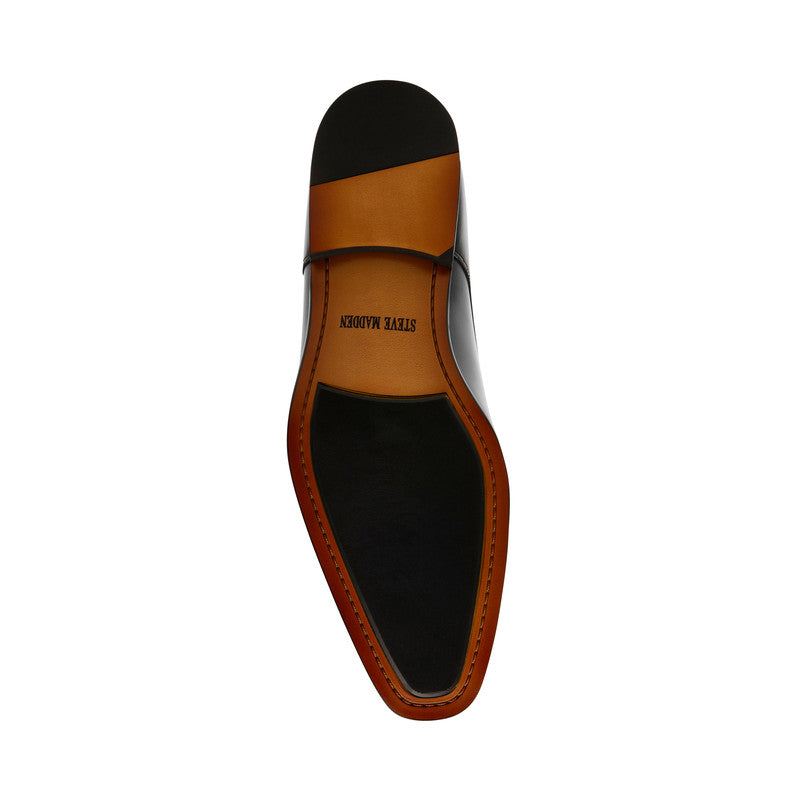 Steve Madden Perry Men's Black Dress Shoes - outsole view