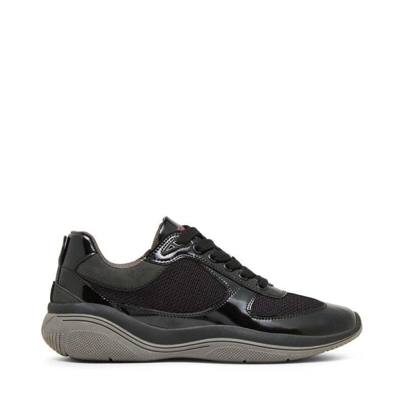 Steve Madden Prevale Black Women's Sneakers, featured product view