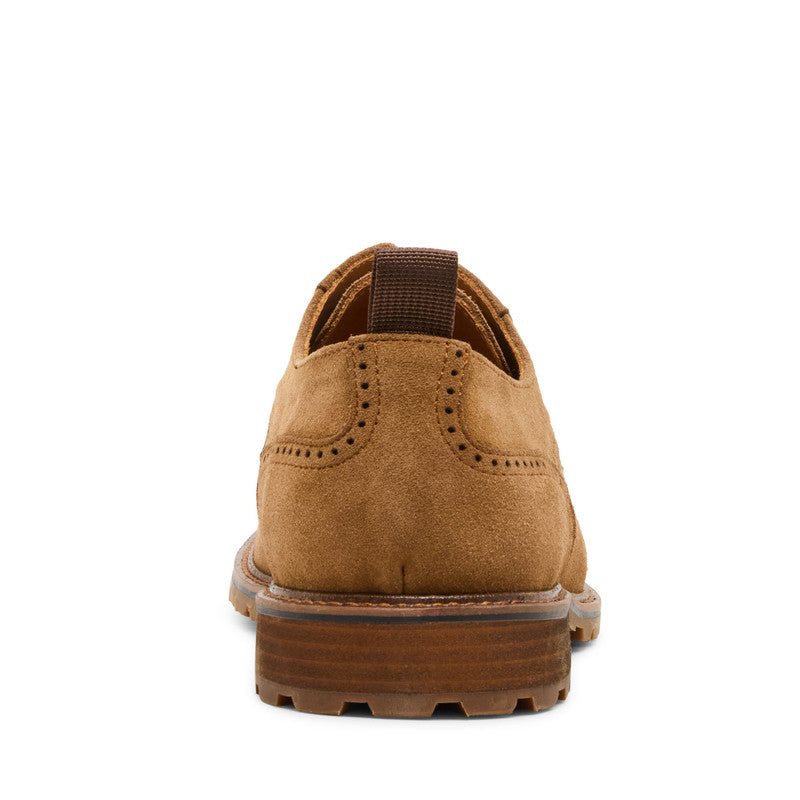 Steve Madden Riven Men's Tan Moccasins - rear view