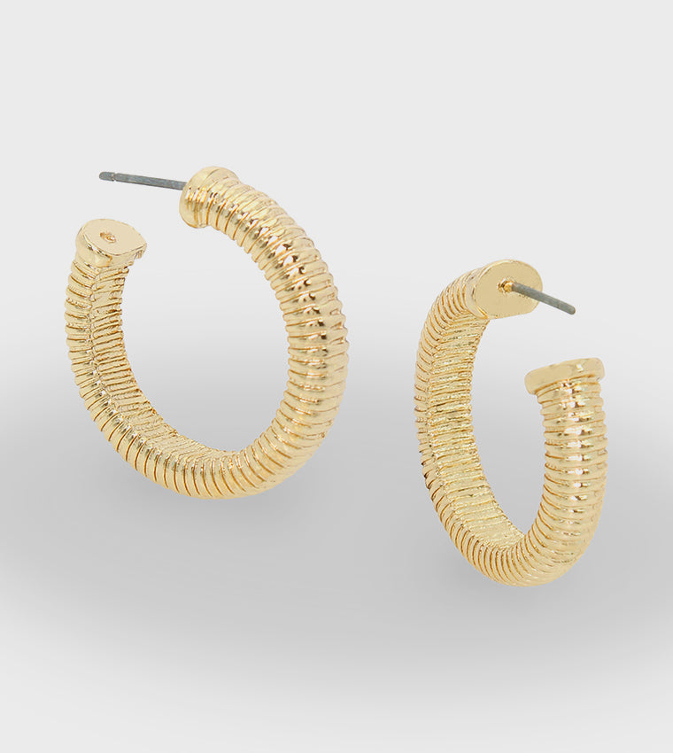 Omega Women's Gold Small Hoop - view 3