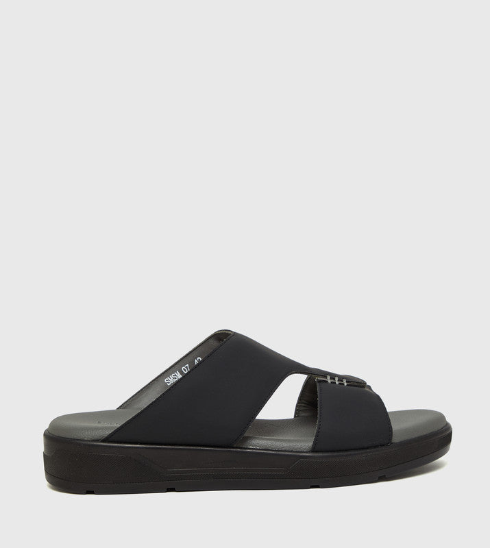 Black Men's Comfort Sandals