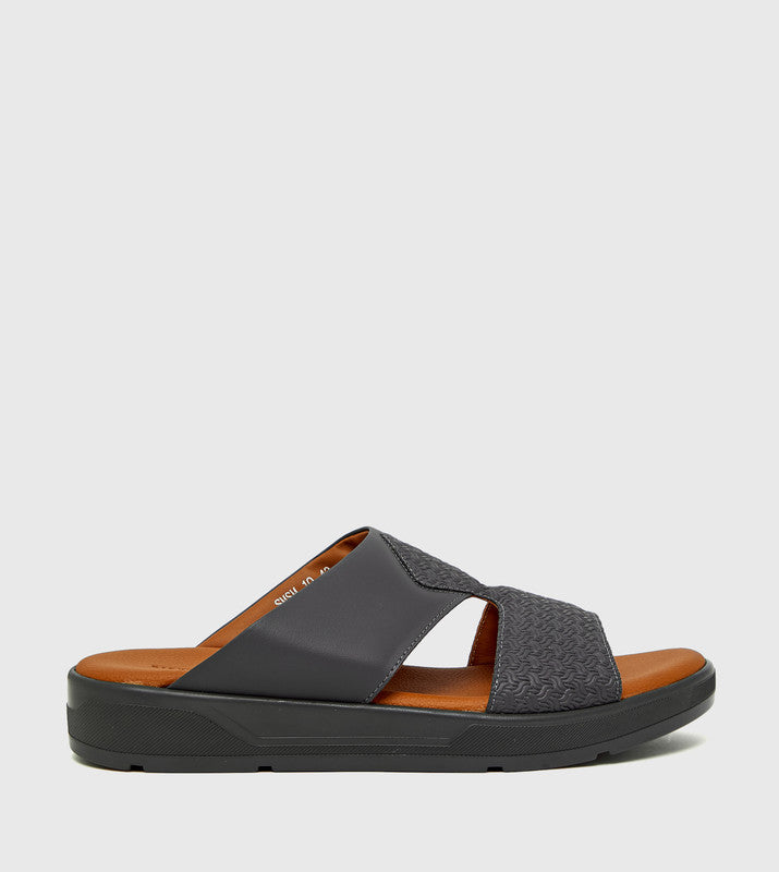 Grey Men's Comfort Sandals