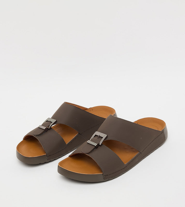 SNOL Brown Men's Comfort Sandals - view 5