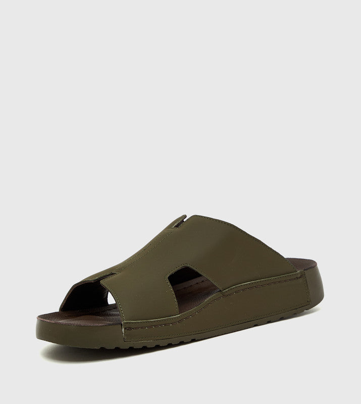 SNOL Green Men's Comfort Sandals - view 2
