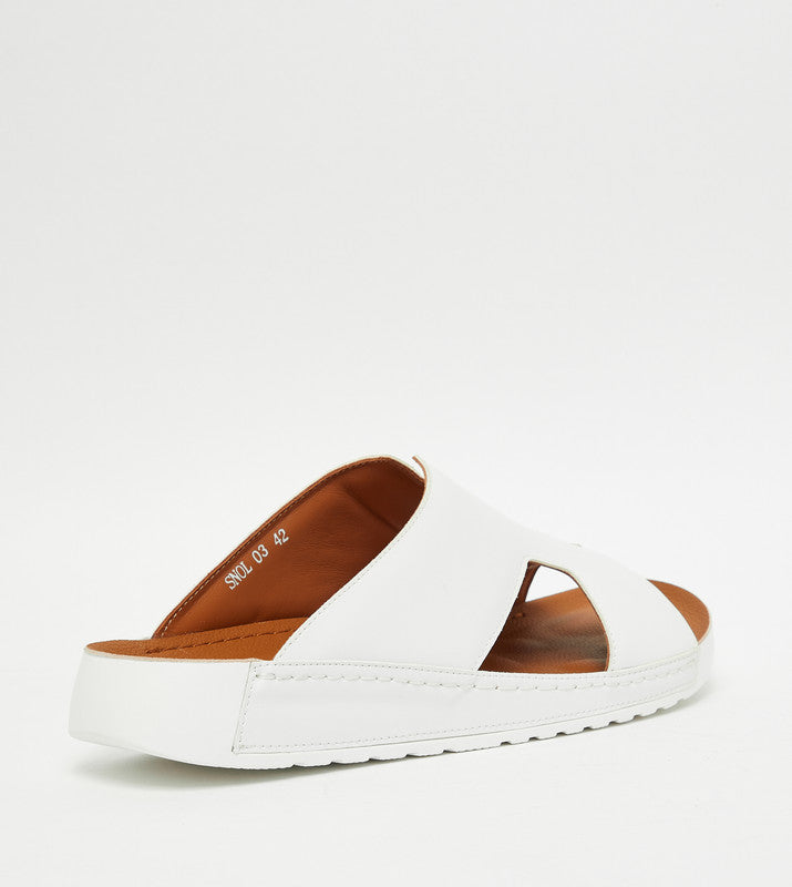 SNOL White Men's Comfort Sandals - view 3