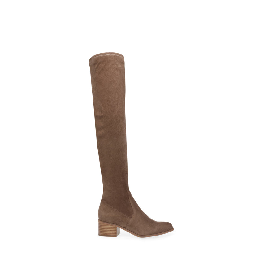 Steve Madden Sadie taupe women's over-the-knee boots, product view 1