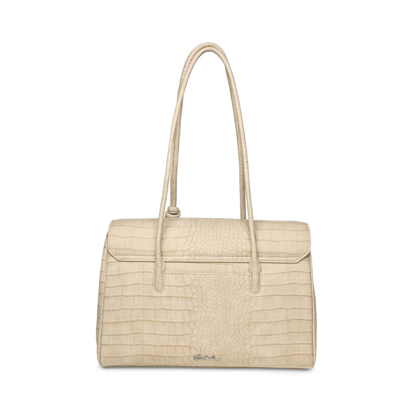 Bamalfic Beige Women's Satchel - view 2