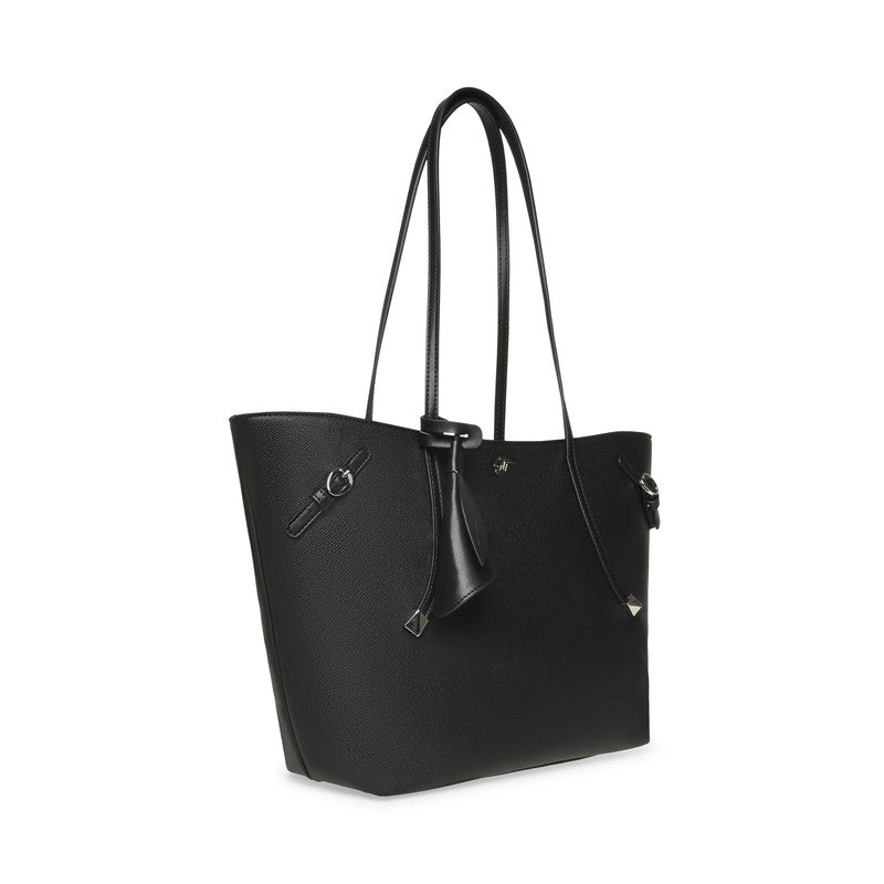 Bdelphin Women's Black/Silver Tote Bag – Steve Madden, view 4