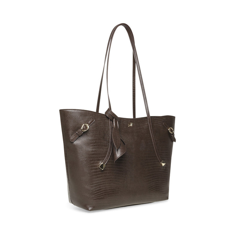 Bdelphin Women's Choc/Gold Tote Bag – Steve Madden, view 4