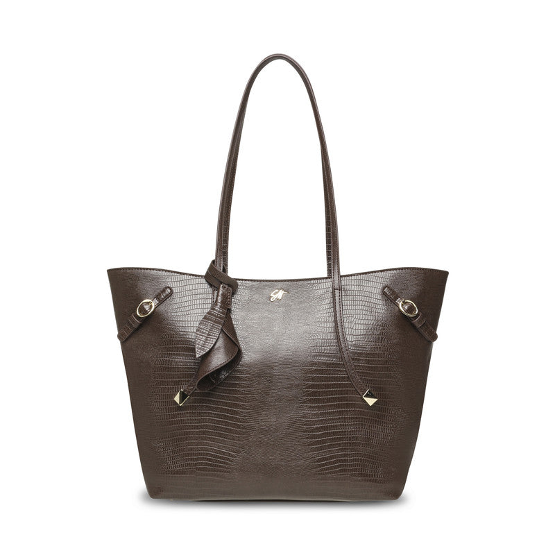 Bdelphin Women's Choc/Gold Tote Bag – Steve Madden