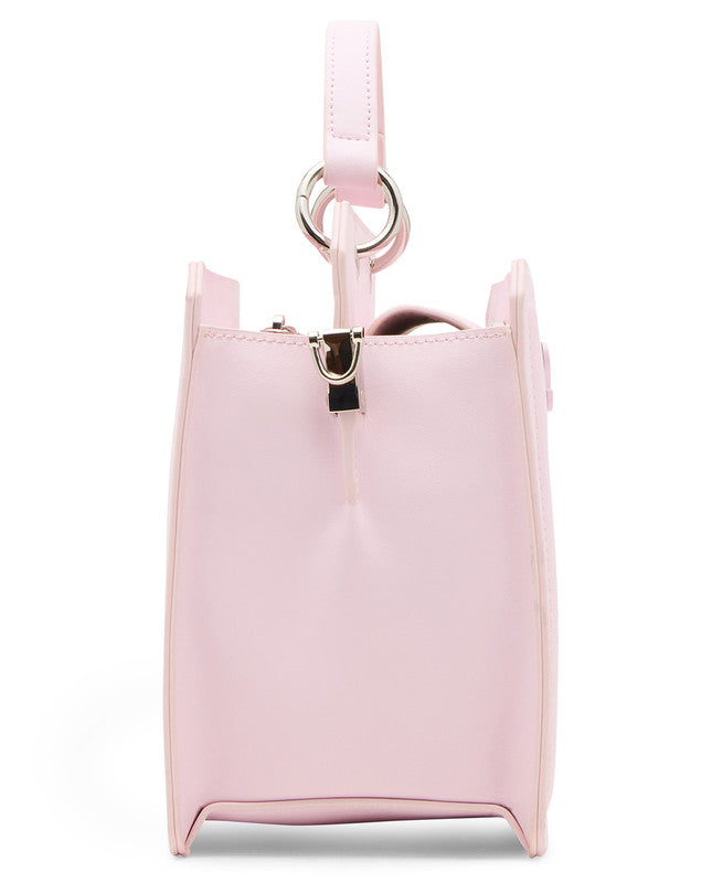 Bevelyn Mini Women's Ballet Pink Satchel Bag – Steve Madden, view 2