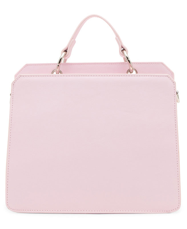 Bevelyn Mini Women's Ballet Pink Satchel Bag – Steve Madden, view 3