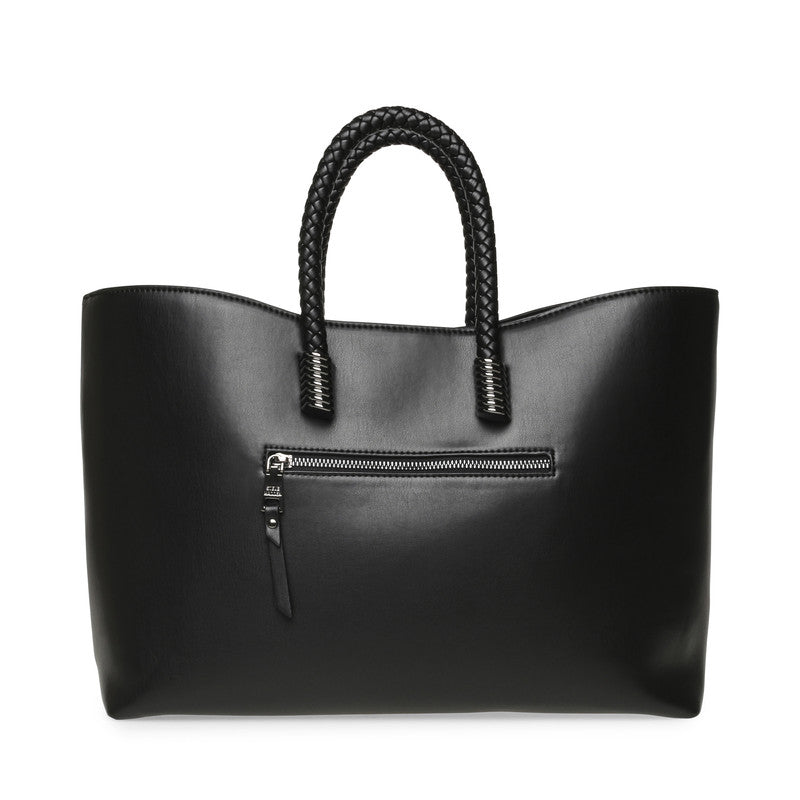 Bgino Women's Black/Gunmet Tote Bag – Steve Madden, view 3