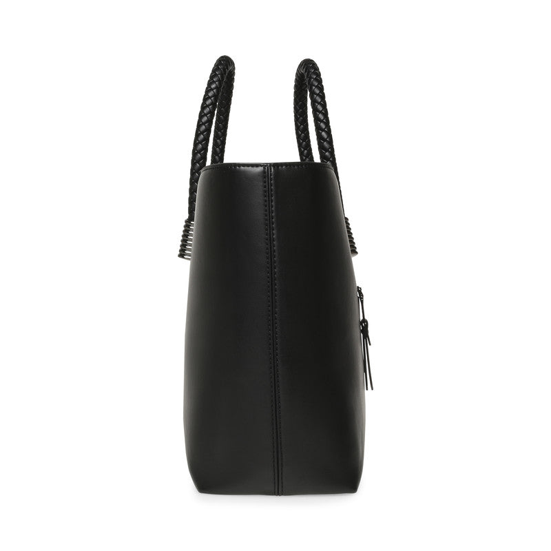 Bgino Women's Black/Gunmet Tote Bag – Steve Madden, view 5