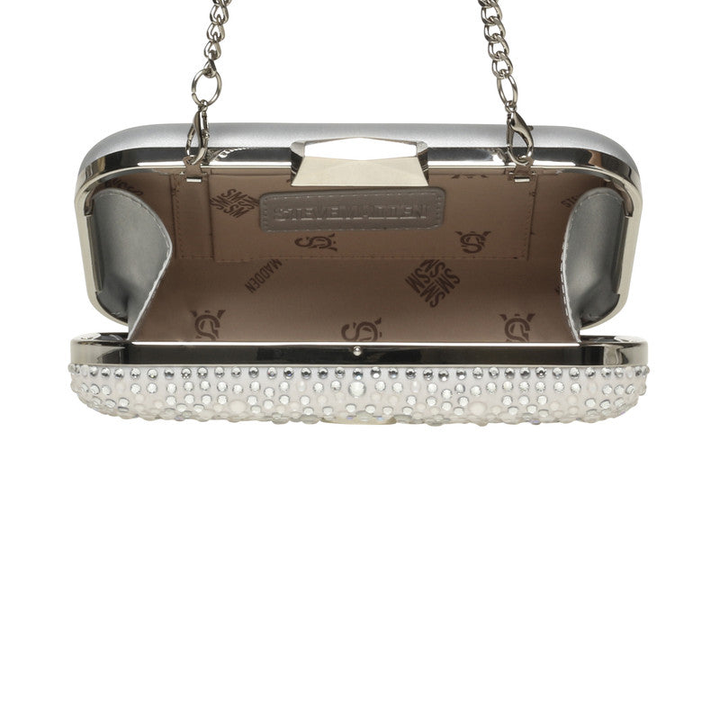 Bglimor Silver Clutch SILVER - view 4