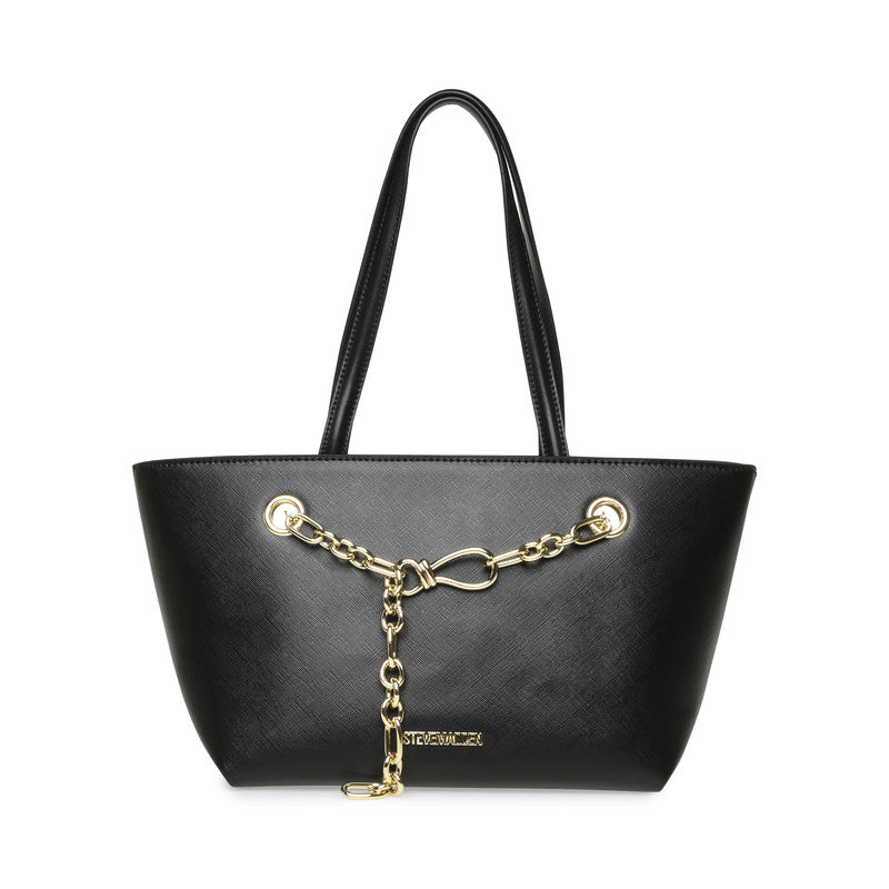 Birina Women's Black/Gold Tote Bag
