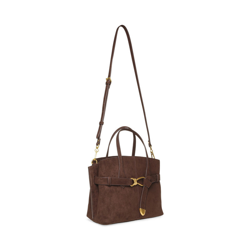 Bjoplin Women's Choc/Gold Crossbody Bag – Steve Madden, view 4