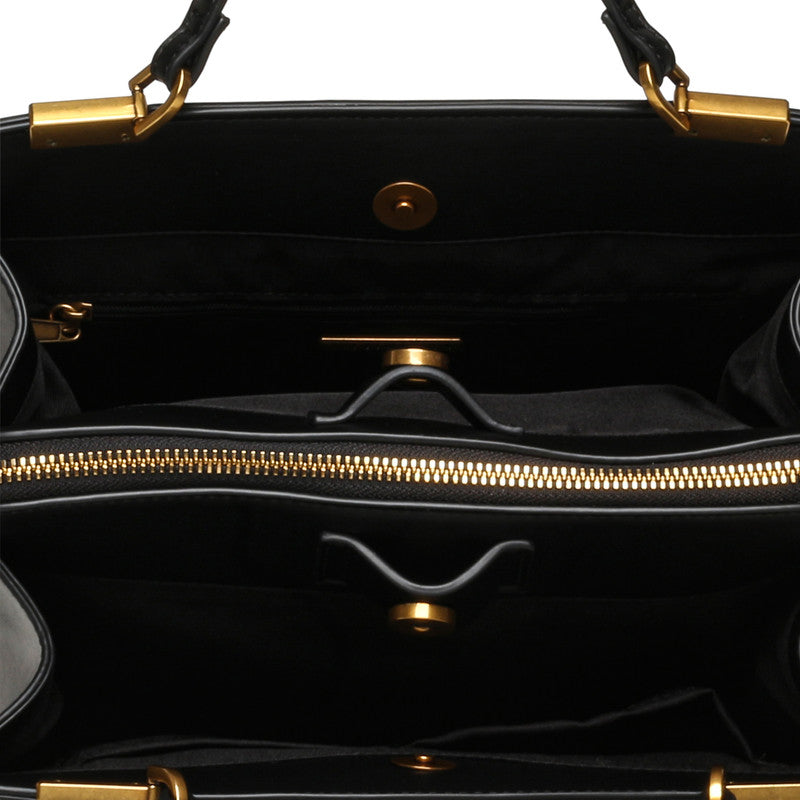 حقيبة ساتشل بماتيو النسائية باللون الأسود - view 4