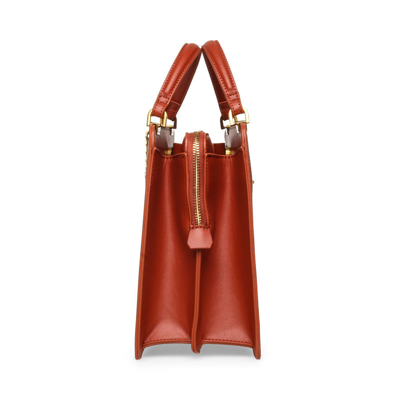 Bmatteo Dark Red Women's Satchel Bag - view 2