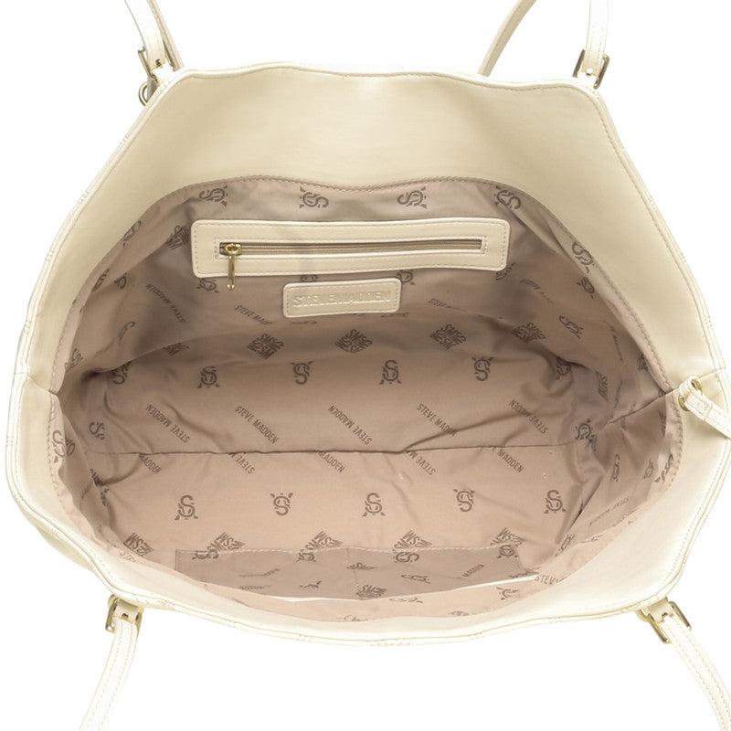 Bmckena Cream Women's Tote Bag — rear view