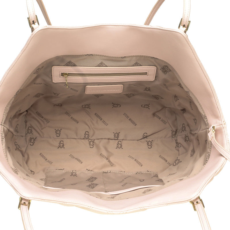 Bmckena Light Pink Women's Tote Bag — rear view