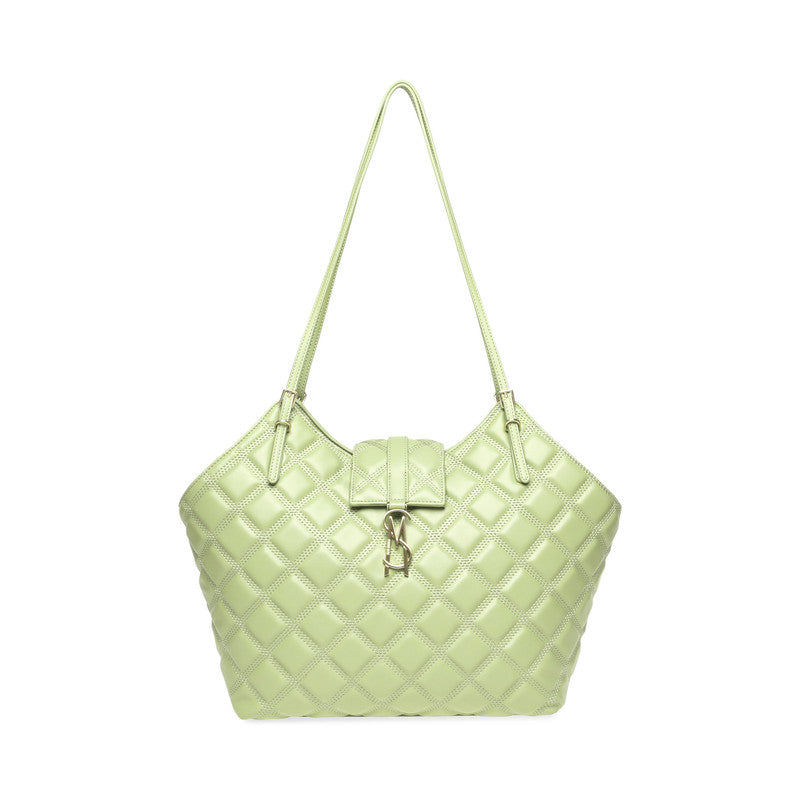 Bmckena Sea Green Women's Tote Bag — front view