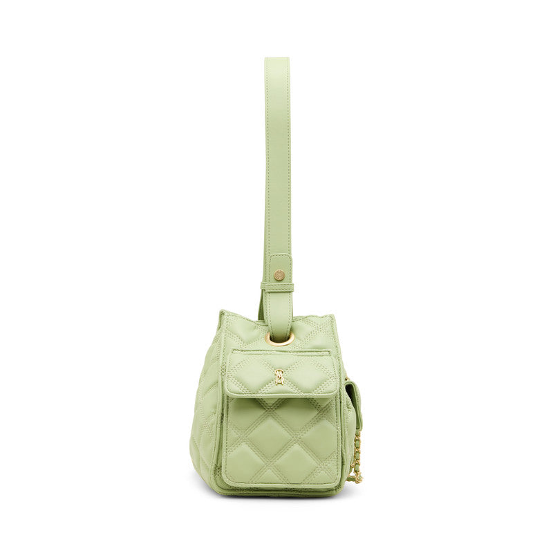 Bmicki Sea Green Women's Hobo Bag — rear view