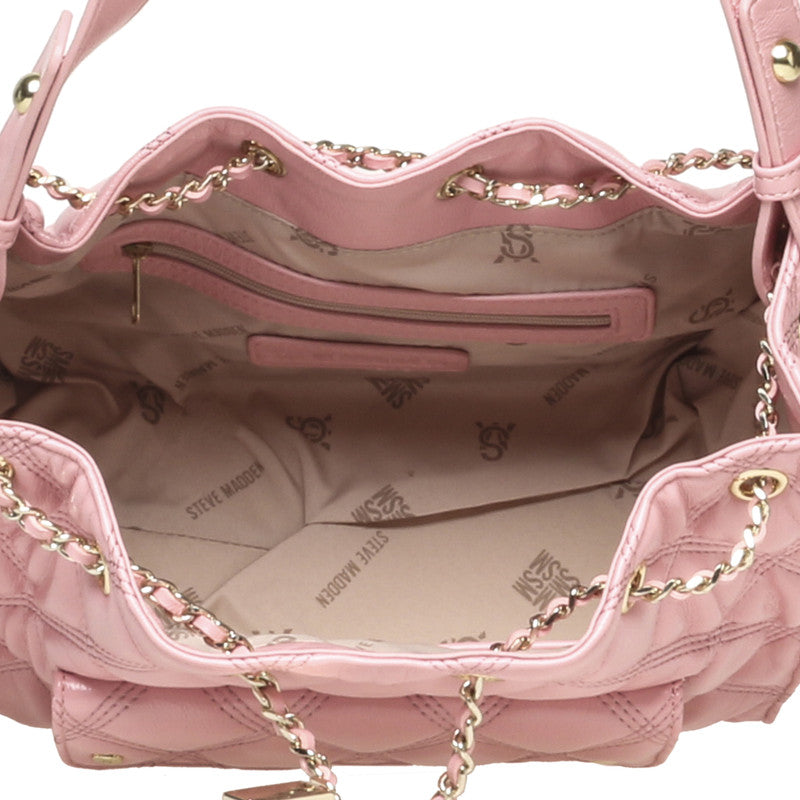 Bmicki Light Pink Women's Hobo Bag — rear view