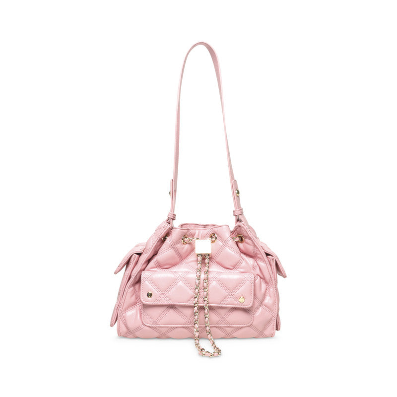 Bmicki Light Pink Women's Hobo Bag — front view