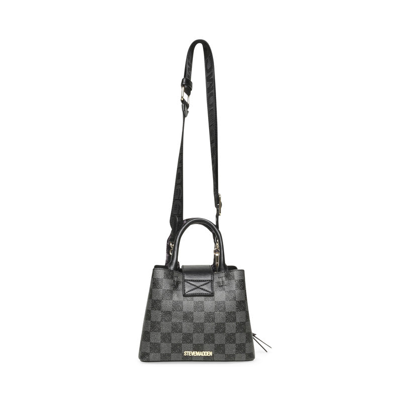 Bmirel-L Black & Gold Women's Satchel Bag - view 3