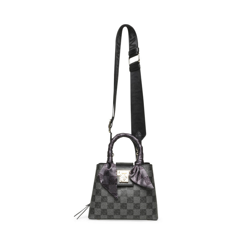 Bmirel-L Black & Gold Women's Satchel Bag