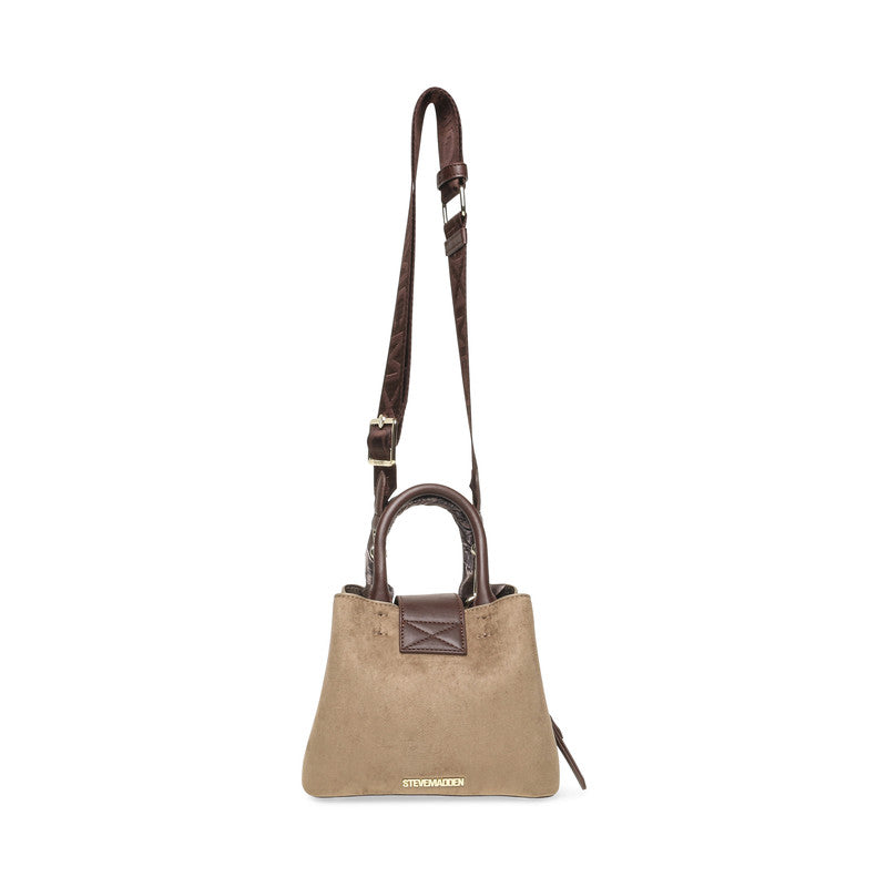 Bmirel Taupe & Brown Women's Satchel Bag - view 3